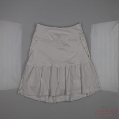 New Womens Adidas Skort Large L White MSRP $80
