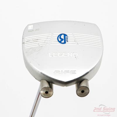 Guerin Rife Legend Z Two Bar Silver Putter Steel Left Handed 36.0in