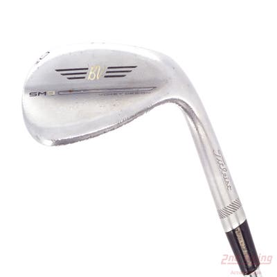 Titleist Vokey SM9 Tour Chrome Wedge Lob LW 60° 8 Deg Bounce M Grind Titleist Vokey BV Steel Wedge Flex Right Handed 35.25in