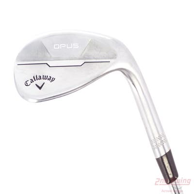 Callaway Opus Brushed Chrome Wedge Lob LW 60° 10 Deg Bounce S Grind Dynamic Gold Mid 115 Wedge Steel Wedge Flex Right Handed 35.0in