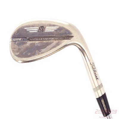 Titleist Vokey SM8 Brushed Steel Wedge Lob LW 60° 10 Deg Bounce S Grind Titleist Vokey BV Steel Wedge Flex Right Handed 35.0in