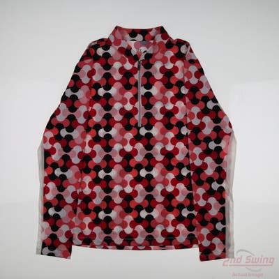 New Womens Tail 1/4 Zip Pullover Large L Multi MSRP $96