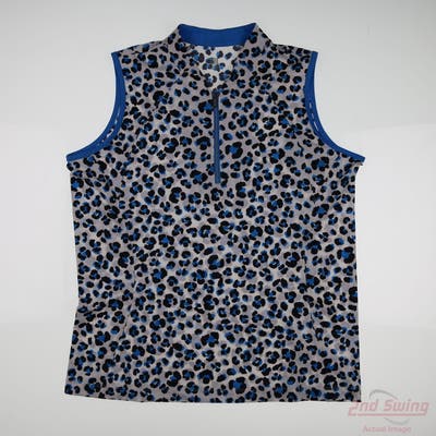 New Womens Tail Sleeveless X-Large XL Blue MSRP $95