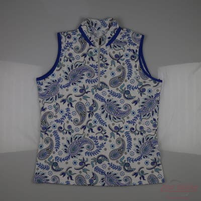 New Womens Tail Sleeveless X-Large XL Blue MSRP $89