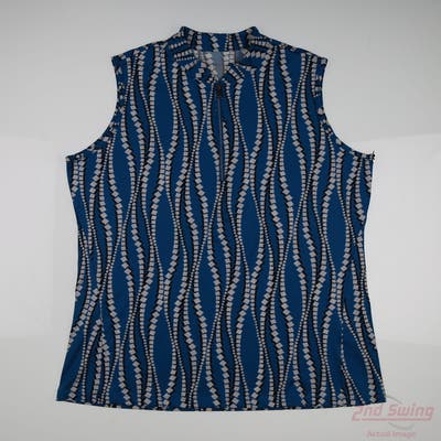 New Womens Tail Sleeveless X-Large XL Blue MSRP $96