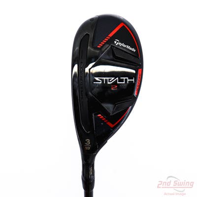 TaylorMade Stealth 2 Rescue Hybrid 3 Hybrid 19° Project X HZRDUS Black Gen4 90HY Graphite Stiff Left Handed 40.0in