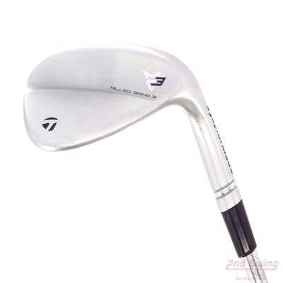 TaylorMade Milled Grind 3 Raw Chrome Wedge Sand SW 56° 12 Deg Bounce SB True Temper Dynamic Gold Tour Issue S200 Steel Stiff Right Handed 35.0in