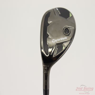 Mint TaylorMade Qi35 MAX Rescue Hybrid 4 Hybrid 23° Fujikura 2025 Air Speeder 50 Black Graphite Regular Left Handed 40.25in