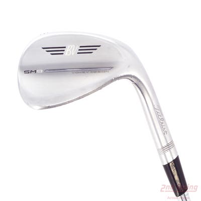 Titleist Vokey SM9 Tour Chrome Wedge Lob LW 58° 14 Deg Bounce K Grind Stock Steel Shaft Steel Wedge Flex Right Handed 35.25in