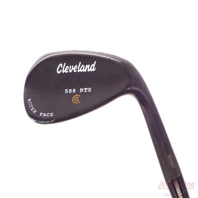 Cleveland 588 RTX Black Pearl Wedge Lob LW 60° 12 Deg Bounce True Temper Dynamic Gold Steel Wedge Flex Right Handed 35.5in