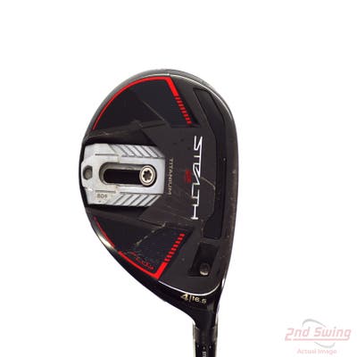 TaylorMade Stealth 2 Plus Fairway Wood 4 Wood 4W 16.5° Graphite Design Tour AD Di-7 Black Graphite X-Stiff Right Handed 43.25in
