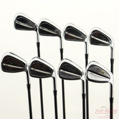 Titleist 2023 T200 Iron Set 4-PW AW Mitsubishi Tensei Red AM2 Graphite Stiff Right Handed +1"