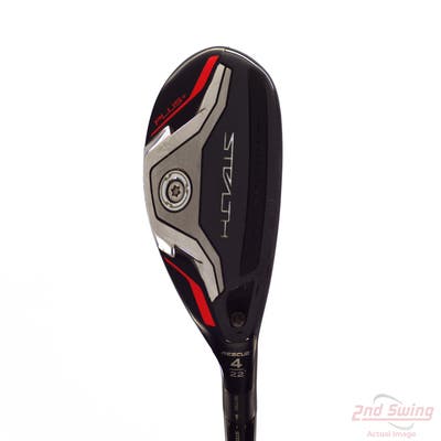 TaylorMade Stealth Plus Rescue Hybrid 4 Hybrid 22° Project X HZRDUS Smoke Red RDX 70 Graphite Regular Right Handed 40.75in