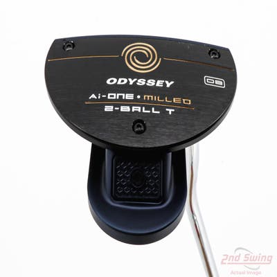 Mint Odyssey Ai-ONE Milled 2-Ball T Putter Steel Right Handed 35.0in