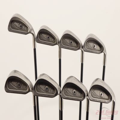 Ping Eye 2 Iron Set 3-PW Grafalloy Prologic Graphite Stiff Right Handed Black Dot +3/4"