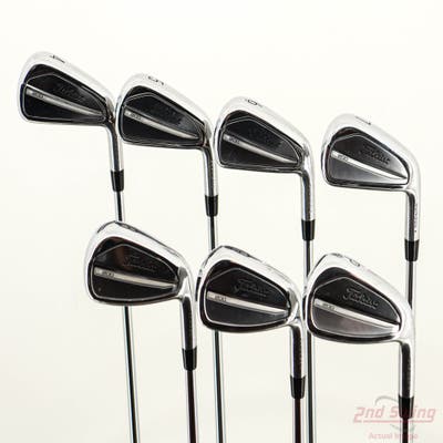 Titleist 2023 T200 Iron Set 4-PW Project X LZ 6.0 Steel Stiff Right Handed STD