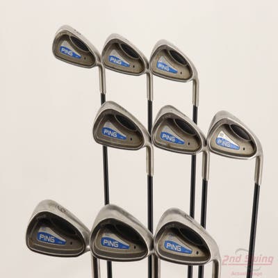 Ping G2 Iron Set 3-PW GW Fujikura E160i Graphite Stiff Right Handed Black Dot +1/4"