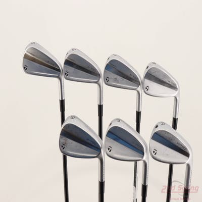TaylorMade 2023 P790 Iron Set 5-PW AW Mitsubishi MMT 105 Graphite Stiff Right Handed +1/4"