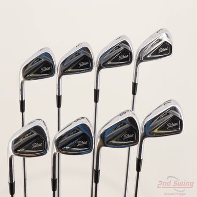 Titleist 716 AP2 Iron Set 3-PW True Temper Dynamic Gold X100 Steel X-Stiff Left Handed +1"