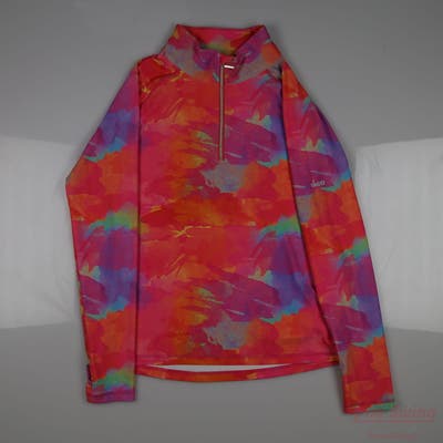 New Womens Daily Sports 1/4 Zip Pullover X-Small XS Multi MSRP $50