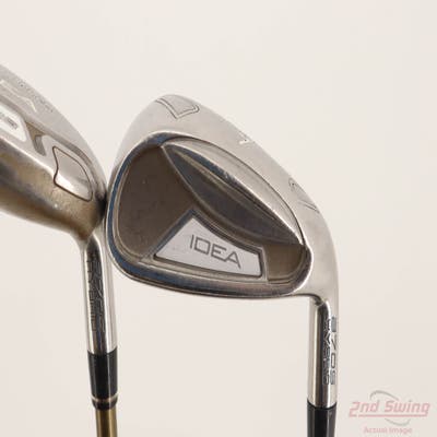 Adams Idea A7 OS Iron Set 4H 5H 6H 7-PW SW Adams Grafalloy Idea 50 Graphite Ladies Right Handed -1/2"