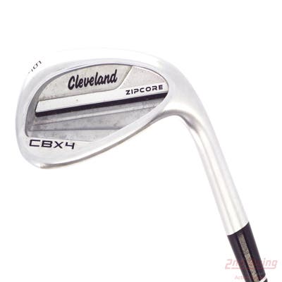 Cleveland CBX 4 ZipCore Wedge Sand SW 56° 14 Deg Bounce FST KBS Hi-Rev 2.0 Steel Wedge Flex Right Handed 35.5in