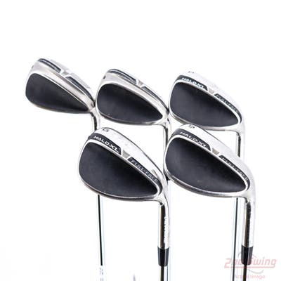 Cleveland HALO XL Full-Face Iron Set 8-PW AW SW Project X LZ 6.0 Steel Stiff Right Handed +1/4"