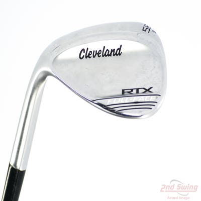 Cleveland RTX Full Face Tour Satin Wedge Sand SW 56° 9 Deg Bounce Dynamic Gold Spinner TI Steel Wedge Flex Left Handed 35.5in