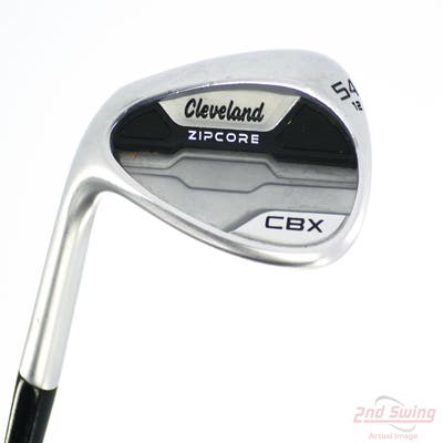 Cleveland CBX Zipcore Wedge Sand SW 54° 12 Deg Bounce Project X Catalyst 80 Spinner Graphite Wedge Flex Left Handed 35.5in