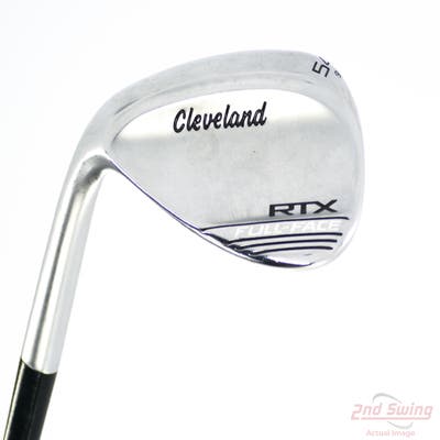 Cleveland RTX Full Face Tour Satin Wedge Sand SW 54° 9 Deg Bounce Dynamic Gold Spinner TI Steel Wedge Flex Left Handed 35.25in