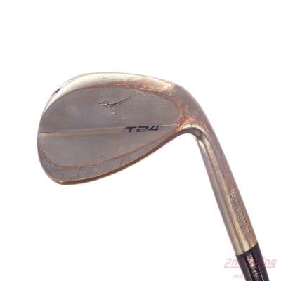 Mizuno T24 Denim Copper Wedge Sand SW 56° 8 Deg Bounce V Grind Dynamic Gold Tour Issue S400 Steel Stiff Right Handed 35.5in