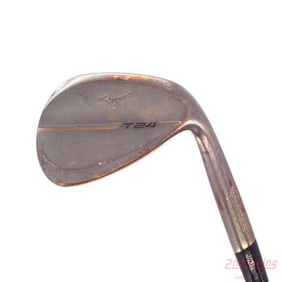 Mizuno T24 Denim Copper Wedge Sand SW 56° 10 Deg Bounce D Grind Dynamic Gold Tour Issue S400 Steel Stiff Right Handed 35.5in