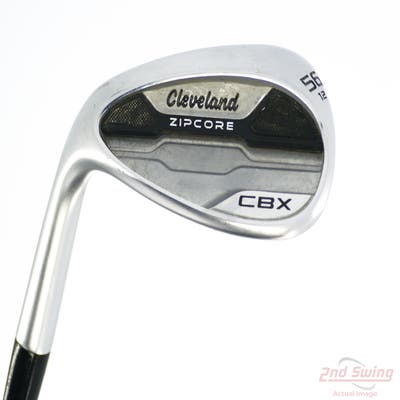 Cleveland CBX Zipcore Wedge Sand SW 56° 12 Deg Bounce Dynamic Gold Spinner TI 115 Steel Wedge Flex Left Handed 35.75in