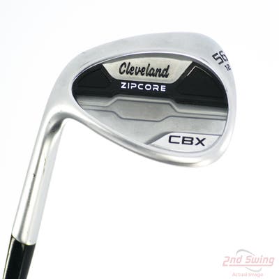 Cleveland CBX Zipcore Wedge Sand SW 56° 12 Deg Bounce True Temper Dynamic Gold Spinner Tour Issue 115 Steel Wedge Flex Left Handed 35.75in