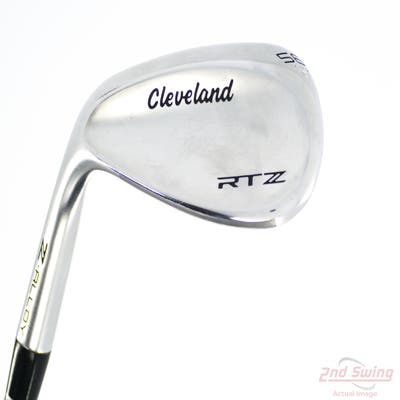 Cleveland RTZ Tour Satin Wedge Sand SW 56° 10 Deg Bounce Mid FST KBS Hi-Rev Max 105 Steel Wedge Flex Left Handed 35.25in