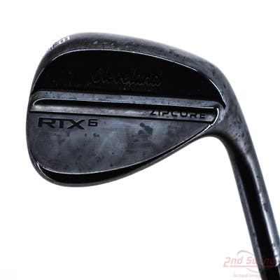 Cleveland RTX 6 ZipCore Black Satin Wedge Sand SW 56° 12 Deg Bounce Full Dynamic Gold Spinner TI Steel Wedge Flex Right Handed 35.25in