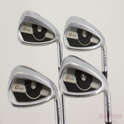 Ping G400 Iron Set 8-PW GW Nippon NS Pro Modus 3 Tour 105 Steel Regular Right Handed Black Dot +1/4"