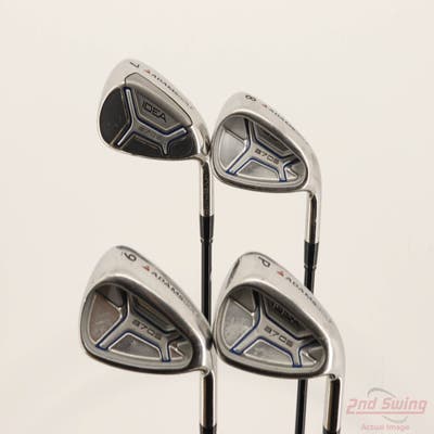 Adams Idea A7 OS Iron Set 7-PW Grafalloy ProLaunch AXIS Blue Graphite Regular Right Handed +1/2"