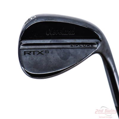 Mint Cleveland RTX 6 ZipCore Black Satin Wedge Lob LW 60° 12 Deg Bounce Full Dynamic Gold Spinner TI Steel Wedge Flex Right Handed 35.0in