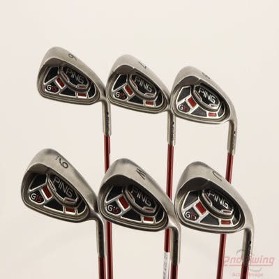Ping G15 Iron Set 6-PW AW Ping TFC 149I Graphite Regular Right Handed Black Dot +1/4"