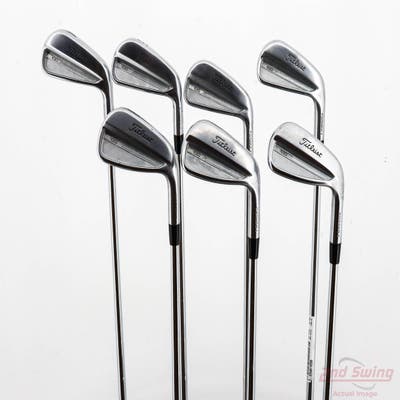 Titleist 2023 T100 Iron Set 4-PW True Temper Dynamic Gold X100 Steel X-Stiff Right Handed +1/2"