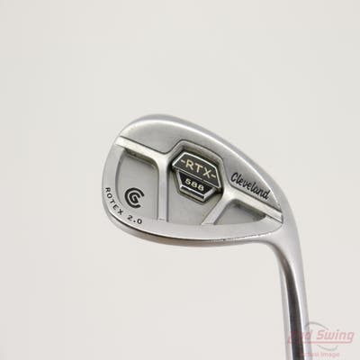 Cleveland 588 RTX 2.0 CB Tour Satin Wedge Lob LW 60° 12 Deg Bounce Cleveland ROTEX Wedge Steel Wedge Flex Right Handed 35.5in