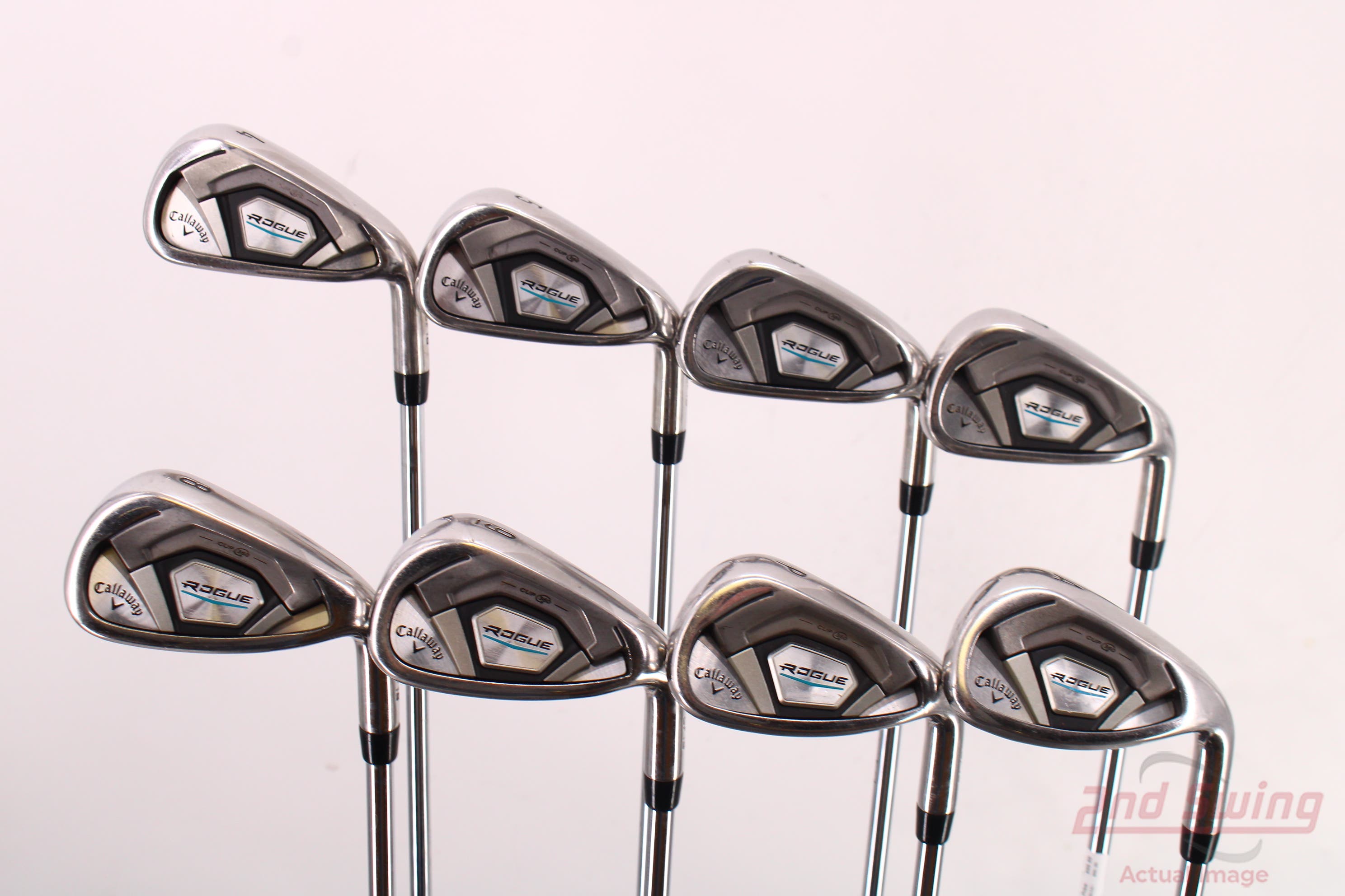 Callaway Rogue Iron Set 4PW GW True Temper XP 95 R300 Steel Regular Right Handed 38.25in 2nd