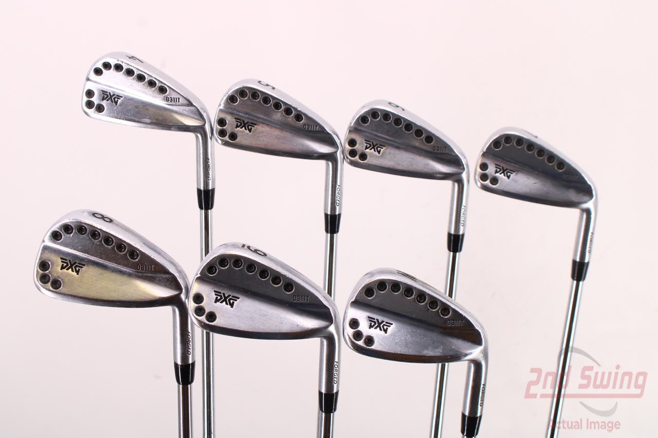 PXG 0311T Chrome Iron Set 4-PW FST KBS Tour 120 Steel Stiff Right Handed 37.75in