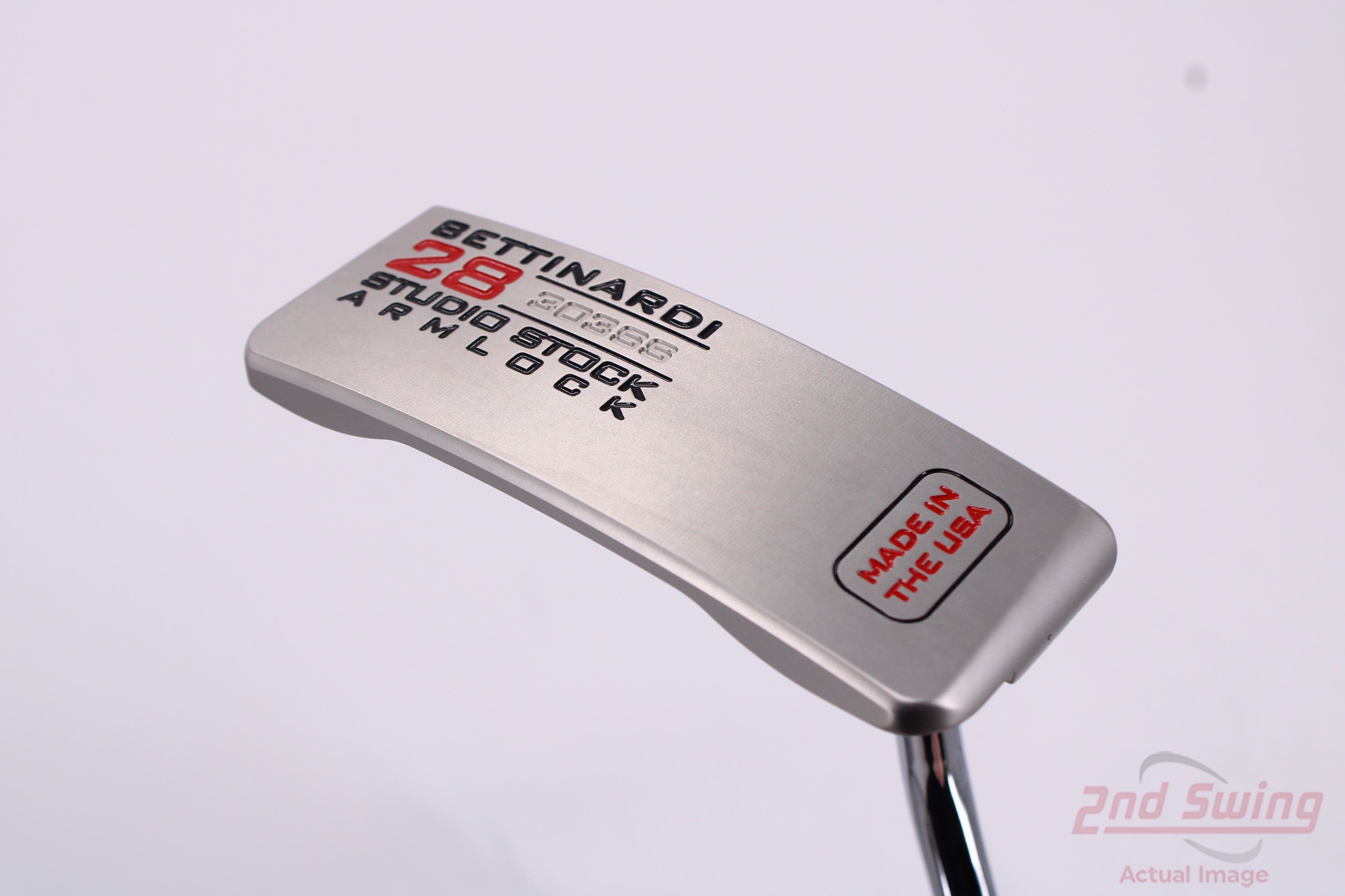 Bettinardi 2021 Studio Stock 28 Armlock Putter Steel Right Handed 40.0in 2nd Swing Golf
