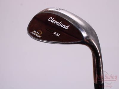 Cleveland CG15 Black Pearl Wedge Lob LW 60° 8 Deg Bounce Cleveland Traction Wedge Steel Wedge Flex Right Handed 35.25in