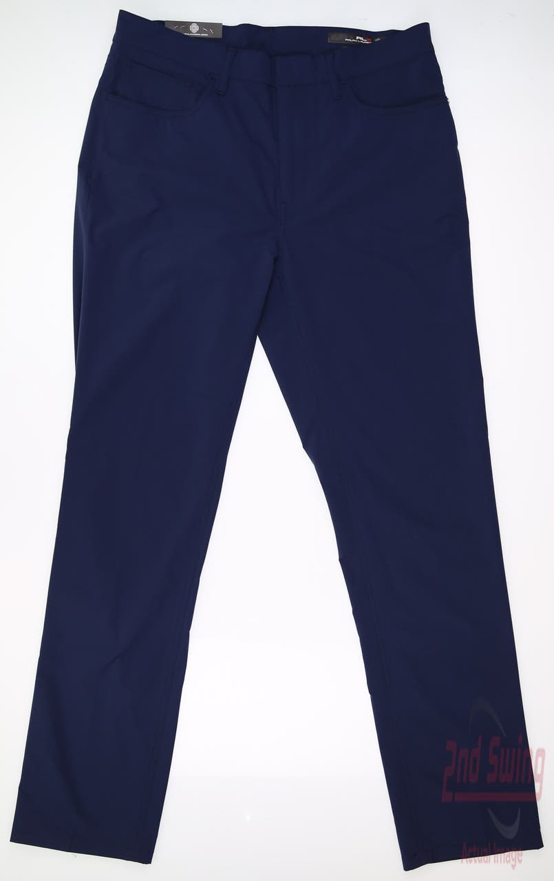 New Mens Ralph Lauren RLX Golf Pants 32 x32 Navy Blue MSRP $115