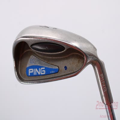 Ping G2 HL Single Iron 4 Iron Stock Steel Shaft Steel Stiff Right Handed Blue Dot 38.5in