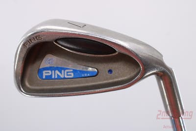 Ping G2 Single Iron 7 Iron Stock Steel Shaft Steel Stiff Right Handed Blue Dot 37.0in