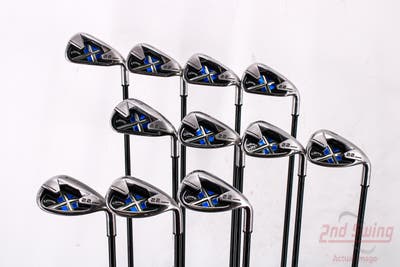 Callaway X-22 Iron Set 3-PW AW SW LW Callaway x-22 Graphite Iron Graphite Regular Right Handed 38.0in